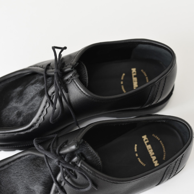 KLEMAN 革靴 KLEMAN - CHEMIN / 革靴 / COW LEATHER / 牛革 / BLACK | iko