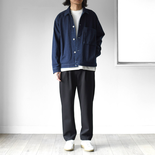 ＼半額SALE／ （カーリー）DENIM CURLY TRUCKER FENEST - 通販 | JACKET ジャケット・アウター