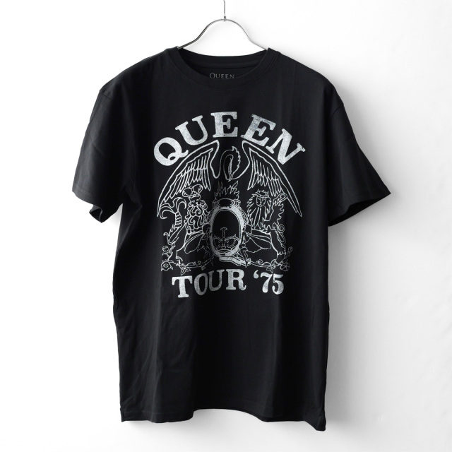 Rock Off（ロックオフ）Queen T-Shirt - Tour '75 (Black