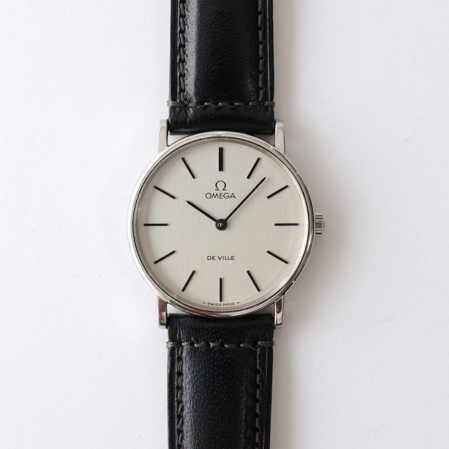 時計 OMEGA de ville 狙い目は40mm径の3針モデル！──オメガ「デ・ヴィル