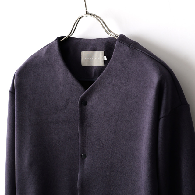 CURLY （カーリー） KNIT SUEDE SNAP BUTTON CARDIE | 通販 - FENEST
