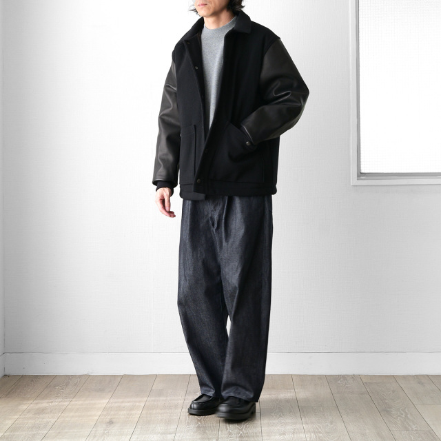 Jackman （ジャックマン） JM8591 Melton Award Jacket | 通販