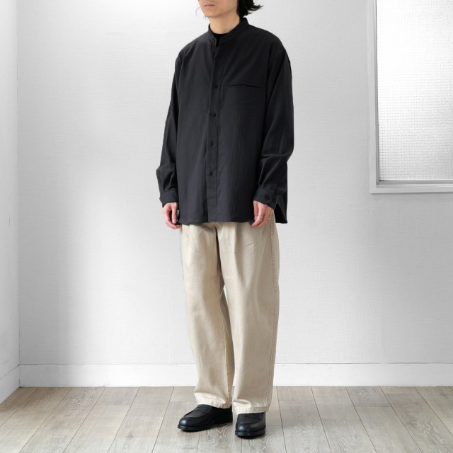 かず　極美品　STILL BY HAND コットンシルク　セットアップ STILL BY HAND （スティルバイハンド）SH01254 コットンピケバンド