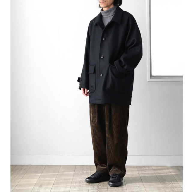 【冬物】STILL BY HAND スティルバイハンド メルトンウールコート 楽天市場】スティルバイハンド オーバーサイズ ウールメルトン