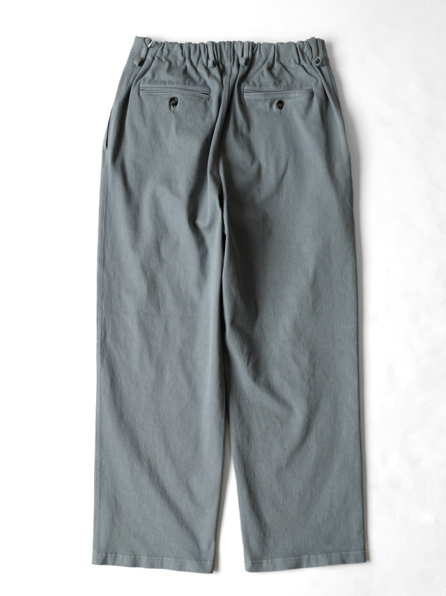 CURLY （カーリー）KNIT DENIM 2 TUCK EZ WIDE SLACKS| 通販 - FENEST