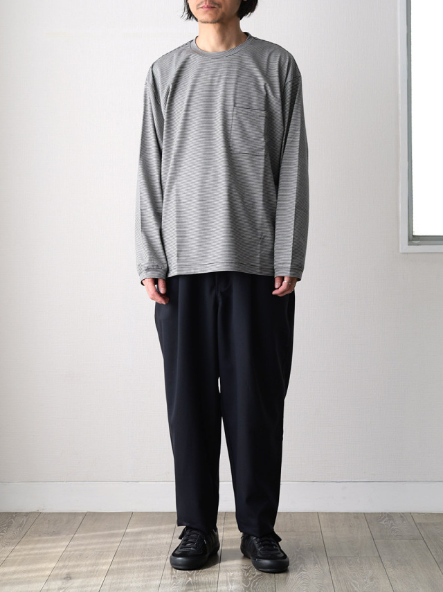 STILL BY HAND （スティルバイハンド）CS04261 ボーダーロングTEE