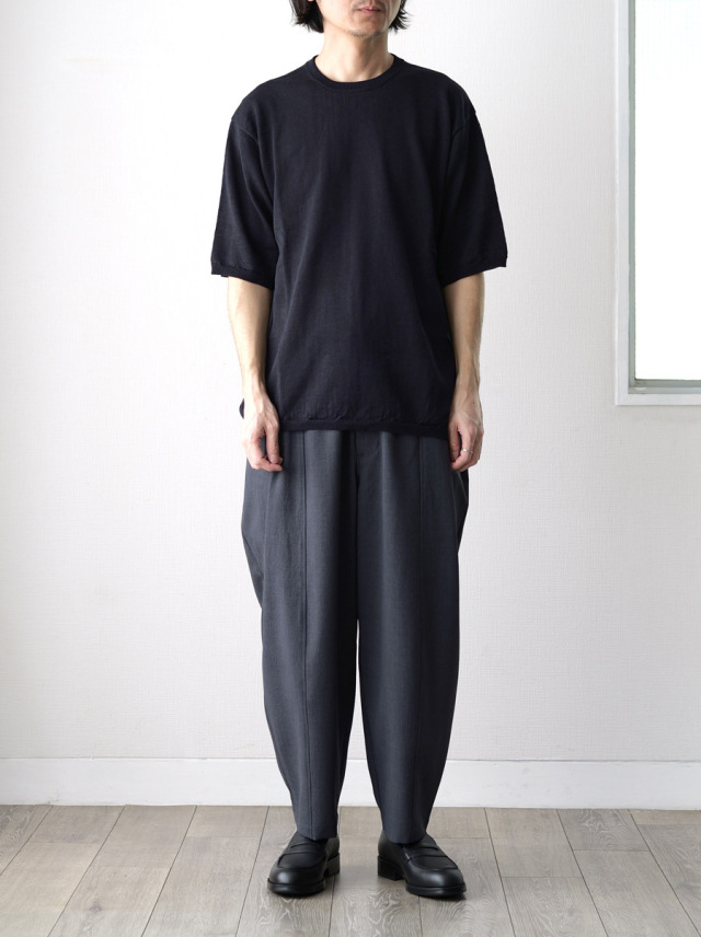 STILL BY HAND （スティルバイハンド）KN03262 リネンコットンニットT