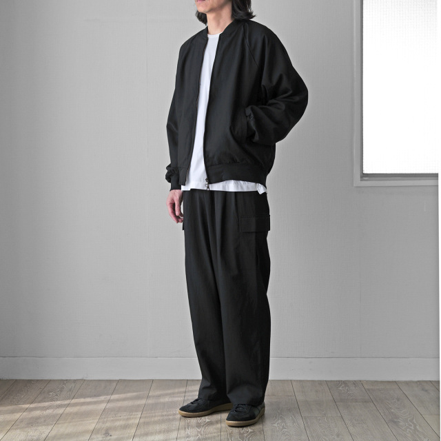 FLISTFIA （フリストフィア） FW01016 Tencel/Nylon Bomber