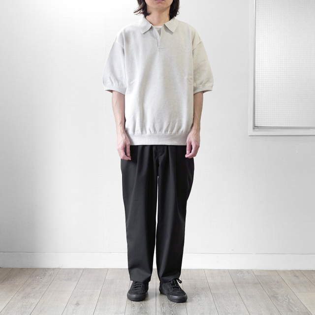 crepuscule (クレプスキュール) Moss Stitch Polo | 通販