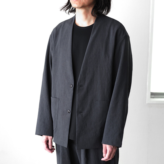 値下げ不可LAMOND NoCollar Shari Jacket 4 - メルカリ