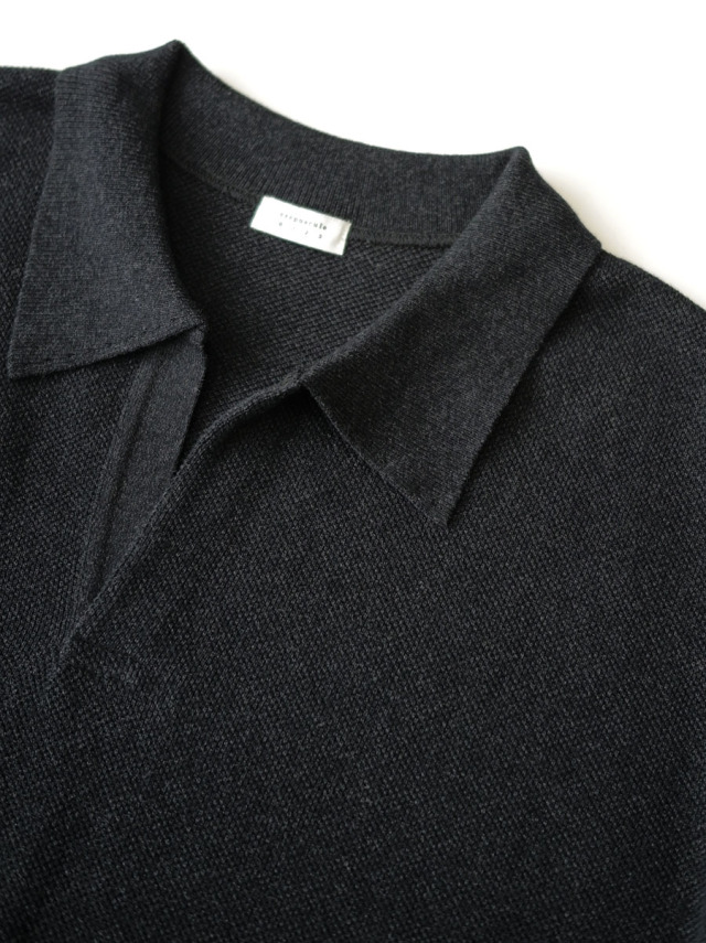 クレプスキュール Moss Stitch Skipper crepuscule crepuscule / クレプスキュール | Moss Stitch Skipper - Black | 通販
