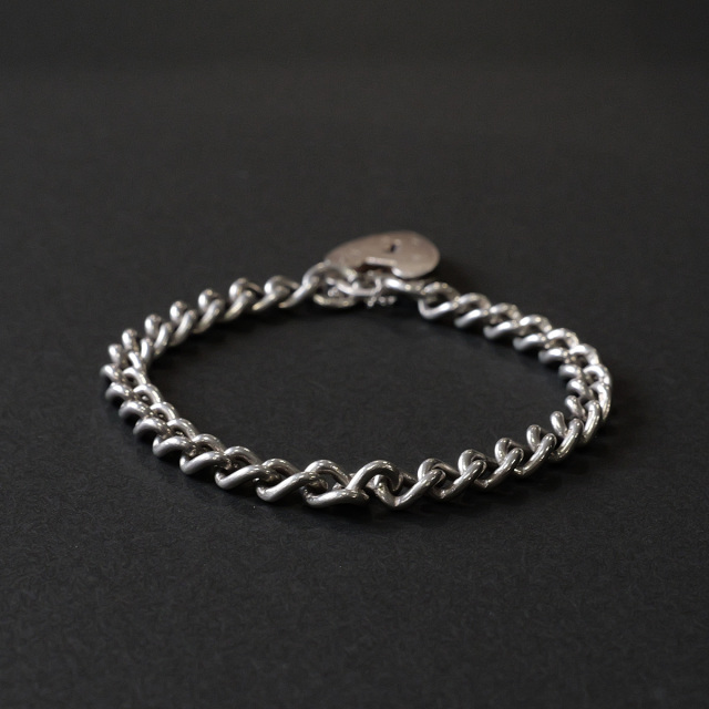 ヴィンテージ ラウンドリンクブレスレット シルバー925 イギリス製 VINTAGE TIFFANY & CO. Twist Circle Link Bracelet Sterling
